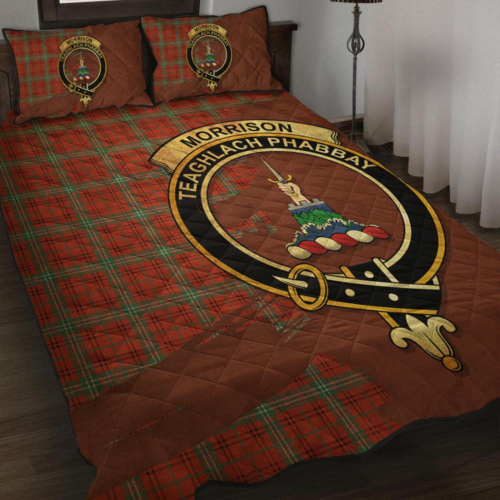 Inglis Ancient Tartan Crest Quilt Bed Set main image 1