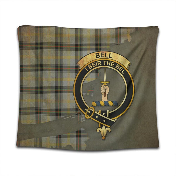Bell of the Borders Tartan Crest Tapestry Oldest Style