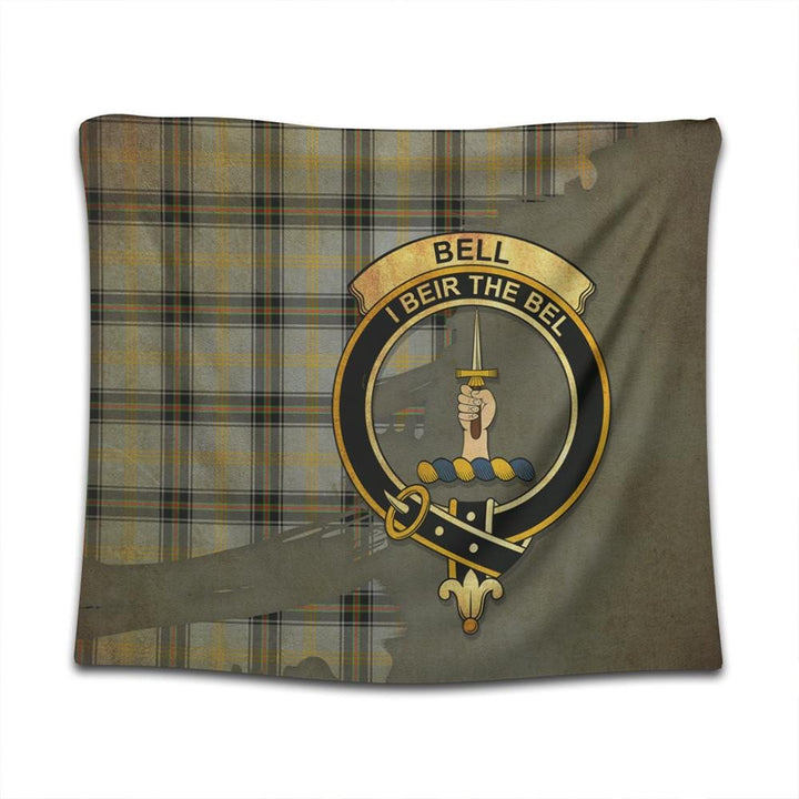 Bell of the Borders Tartan Crest Tapestry Oldest Style