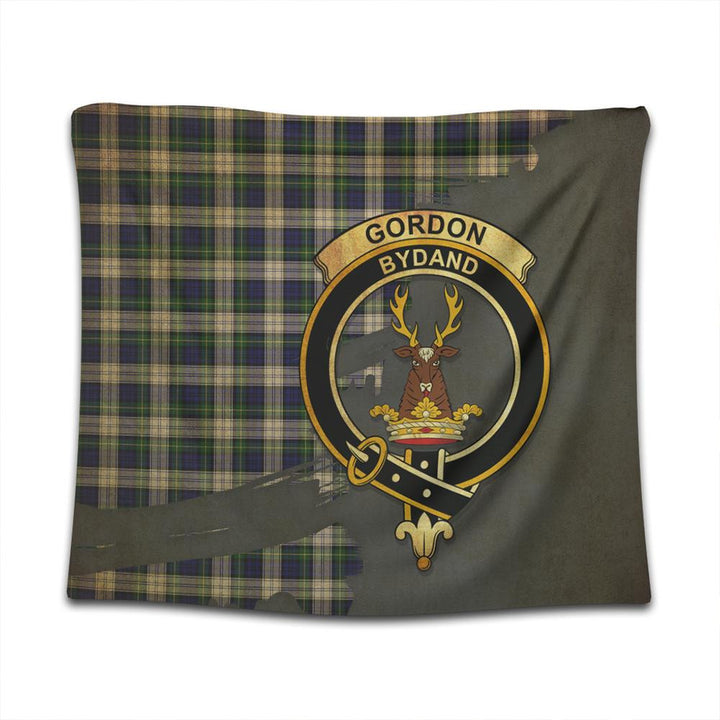 Gordon Dress Modern Tartan Crest Tapestry Oldest Style