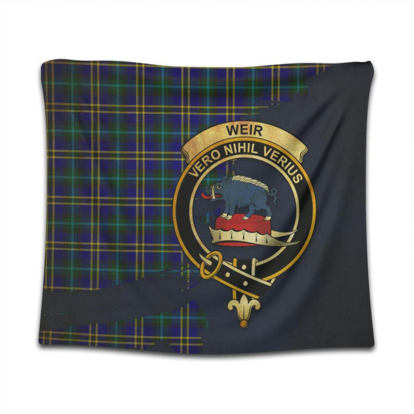 Weir Modern Tartan Crest Tapestry Oldest Style