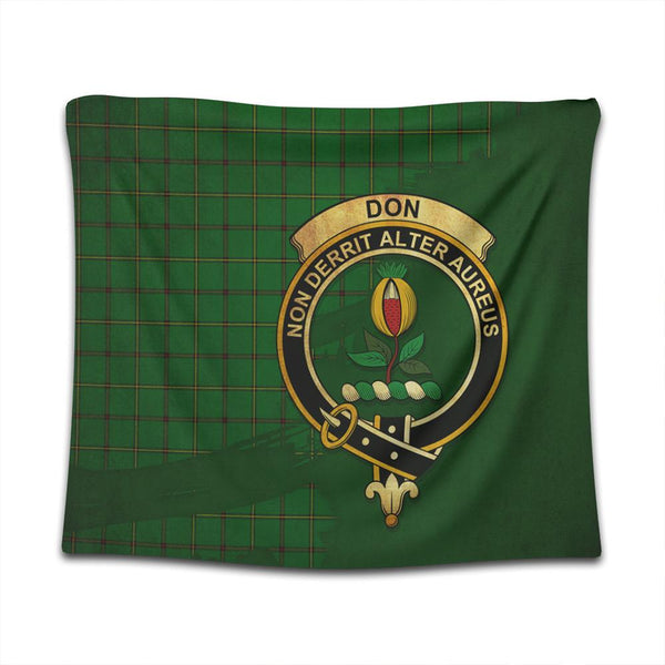 Don (Tribe-of-Mar) Tartan Crest Tapestry Oldest Style