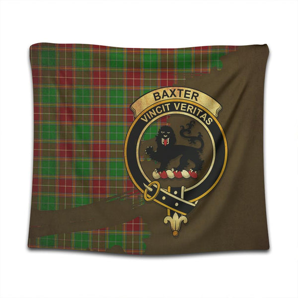 Baxter Tartan Crest Tapestry Oldest Style