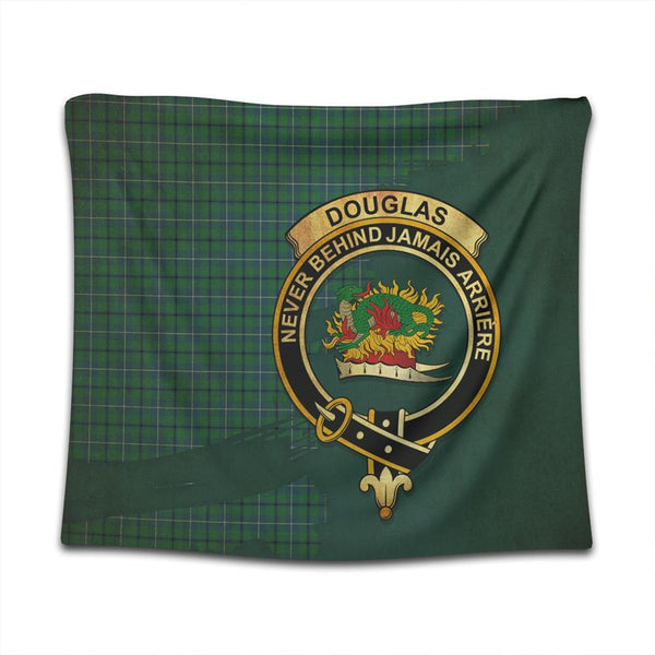 Douglas Ancient Tartan Crest Tapestry Oldest Style