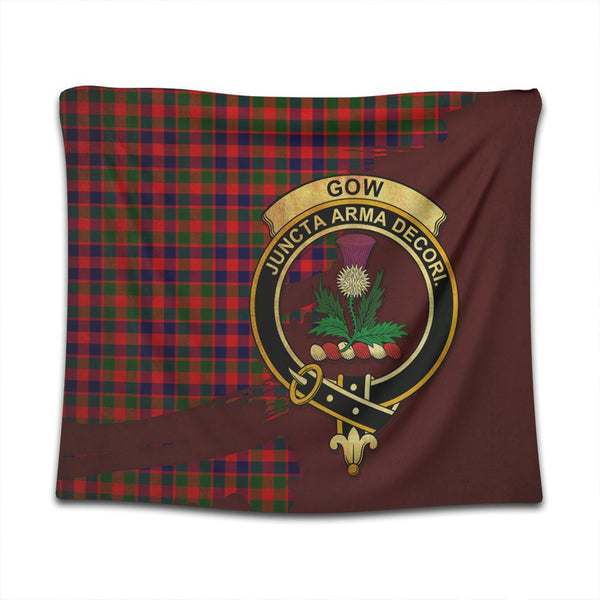 Gow Modern Tartan Crest Tapestry Oldest Style