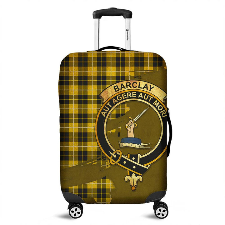 Barclay Dress Modern Tartan Crest Luggage Cover Oldest Style