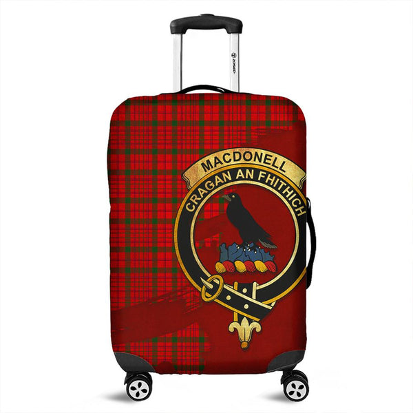 MacDonnell of Keppoch Modern Tartan Crest Luggage Cover Oldest Style