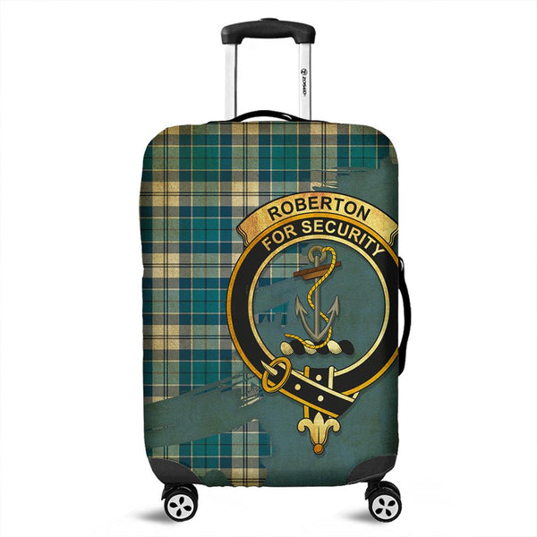 Roberton Tartan Crest Luggage Cover Oldest Style