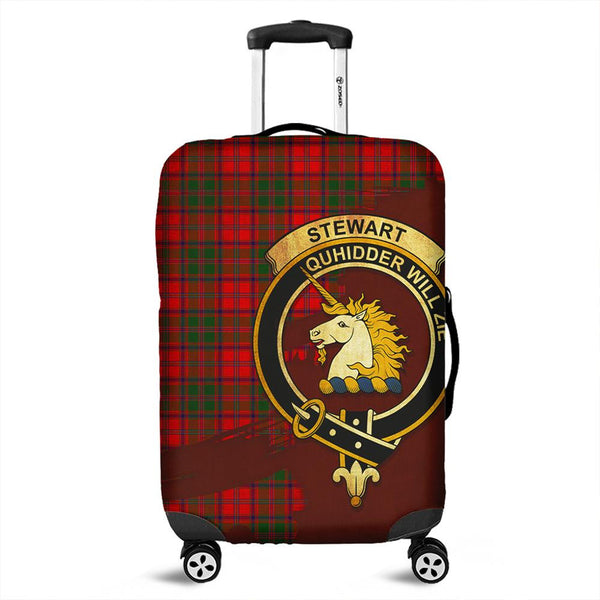 Stewart of Appin Modern Tartan Crest Luggage Cover Oldest Style
