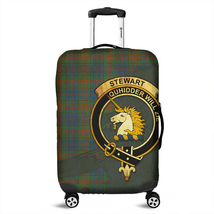 Stewart of Appin Hunting Ancient Tartan Crest Luggage Cover Oldest Style