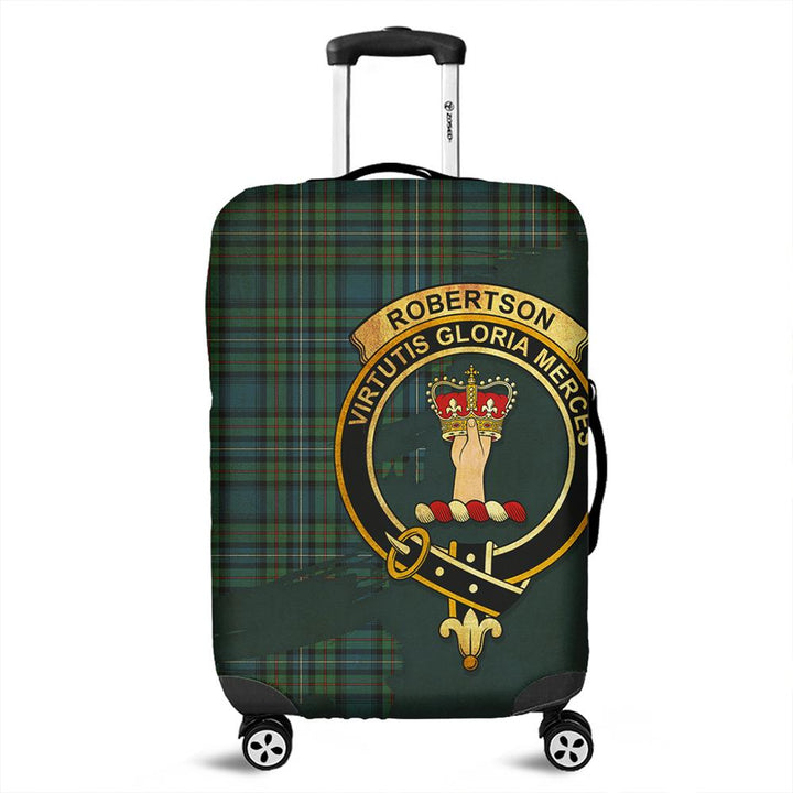 Robertson Hunting Ancient Tartan Crest Luggage Cover Oldest Style