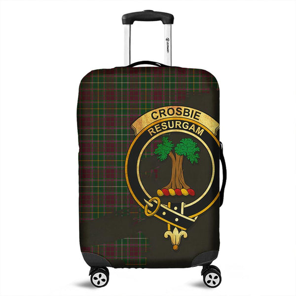 Crosbie Tartan Crest Luggage Cover Oldest Style