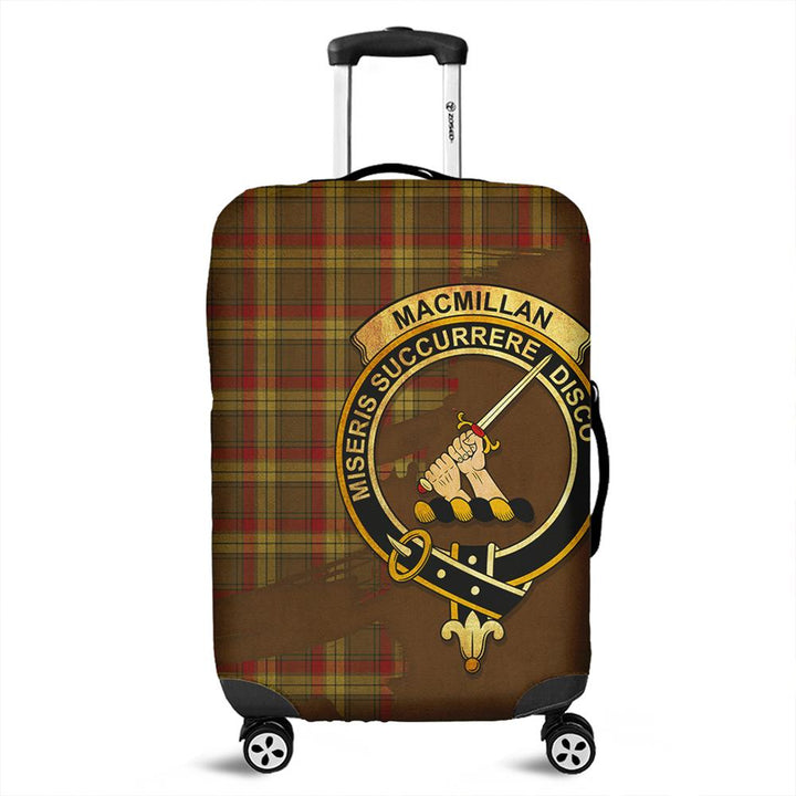 MacMillan Old Weathered Tartan Crest Luggage Cover Oldest Style