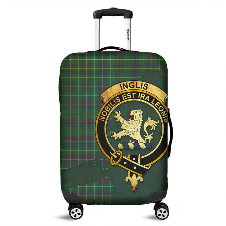 Inglis Ancient Tartan Crest Luggage Cover Oldest Style