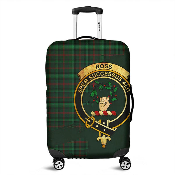 Ross Hunting Modern Tartan Crest Luggage Cover Oldest Style