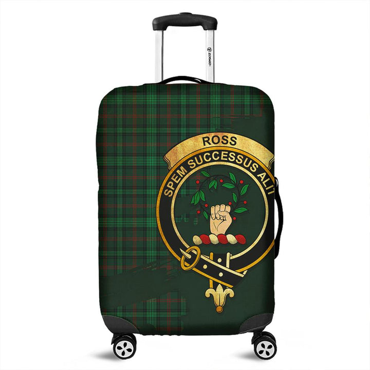 Ross Hunting Modern Tartan Crest Luggage Cover Oldest Style