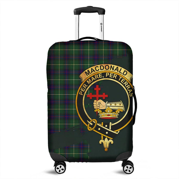 MacDonald of the Isles Hunting Modern Tartan Crest Luggage Cover Oldest Style