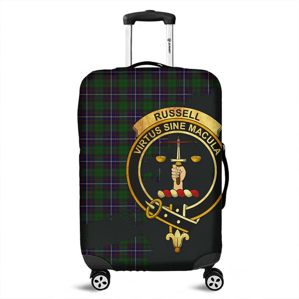 Russell Modern Tartan Crest Luggage Cover Oldest Style
