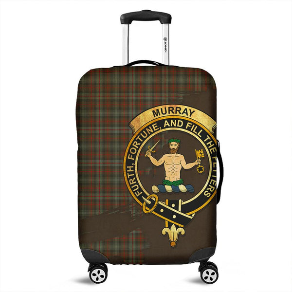 Murray of Atholl Weathered Tartan Crest Luggage Cover Oldest Style