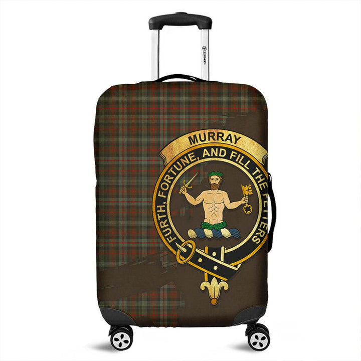 Murray of Atholl Weathered Tartan Crest Luggage Cover Oldest Style
