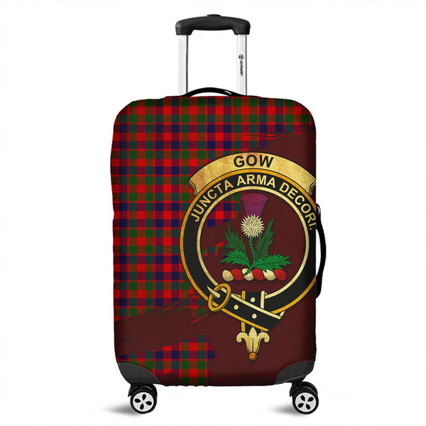Gow Modern Tartan Crest Luggage Cover Oldest Style