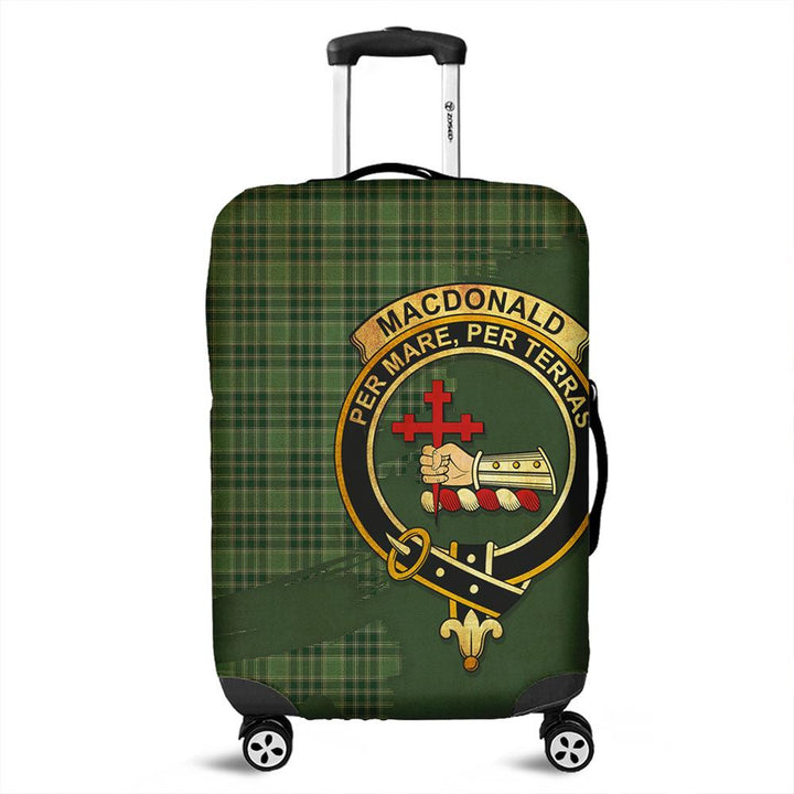 MacDonald Lord of the Isles Hunting Tartan Crest Luggage Cover Oldest Style
