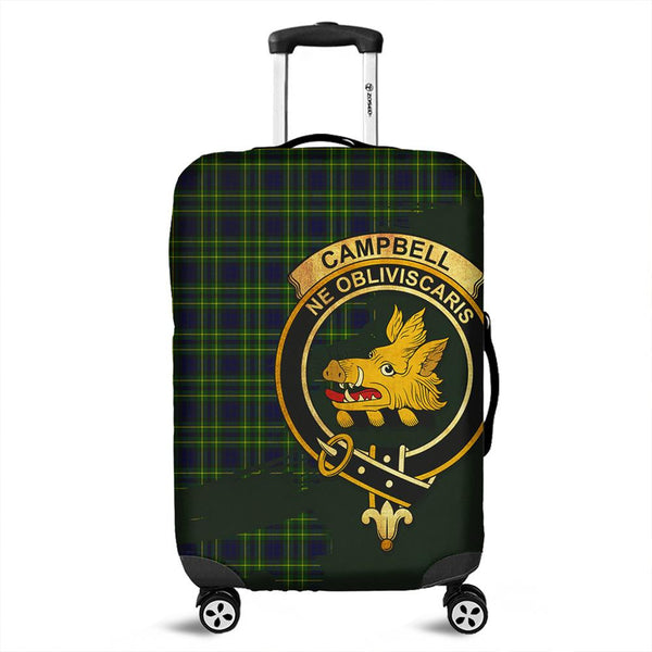 Campbell of Breadalbane Modern Tartan Crest Luggage Cover Oldest Style