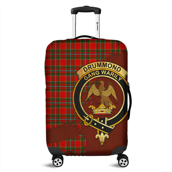 Drummond of Perth Tartan Crest Luggage Cover Oldest Style