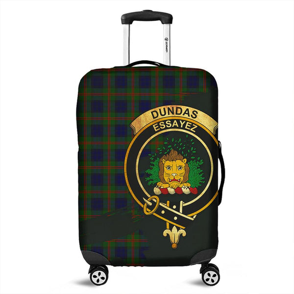 Dundas Modern 02 Tartan Crest Luggage Cover Oldest Style