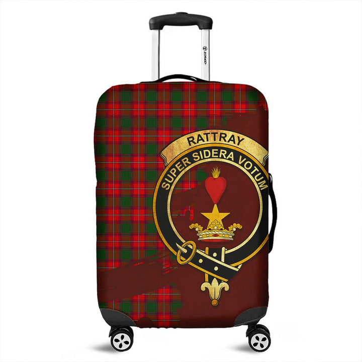Rattray Modern Tartan Crest Luggage Cover Oldest Style
