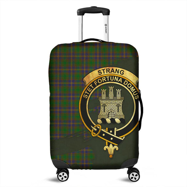 Strange of Balkaskie Tartan Crest Luggage Cover Oldest Style