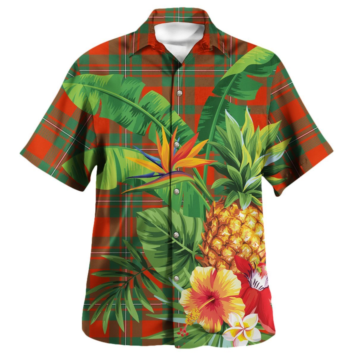 MacGregor Ancient Tartan Aloha Shirt New Style | Celticprime.com ...