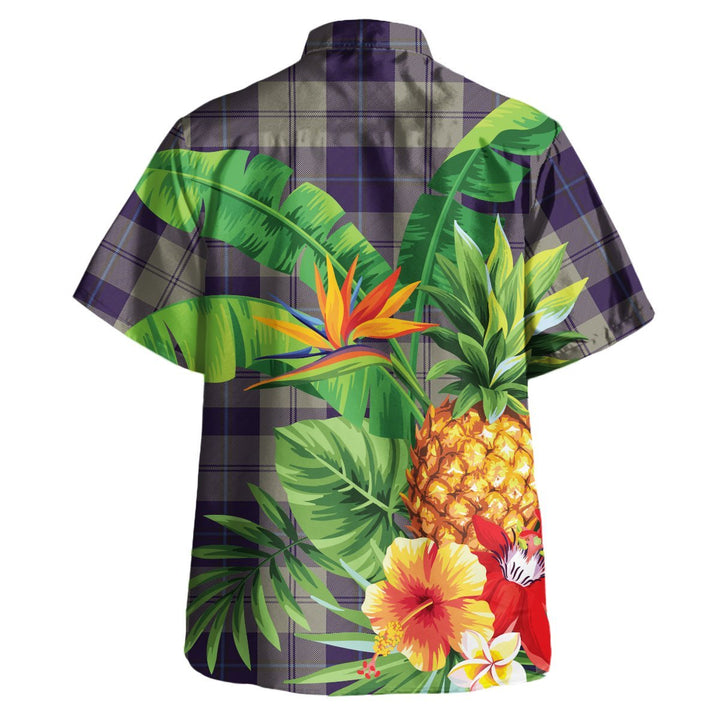 Cunningham Dress Blue Dancers Tartan Aloha Shirt New Style