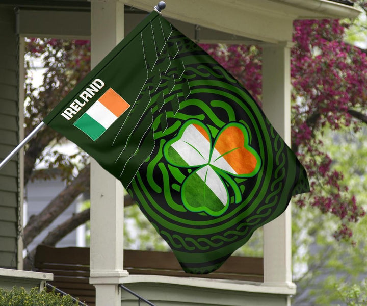 Ireland Flag - Ireland Symbol With Celtic Patterns