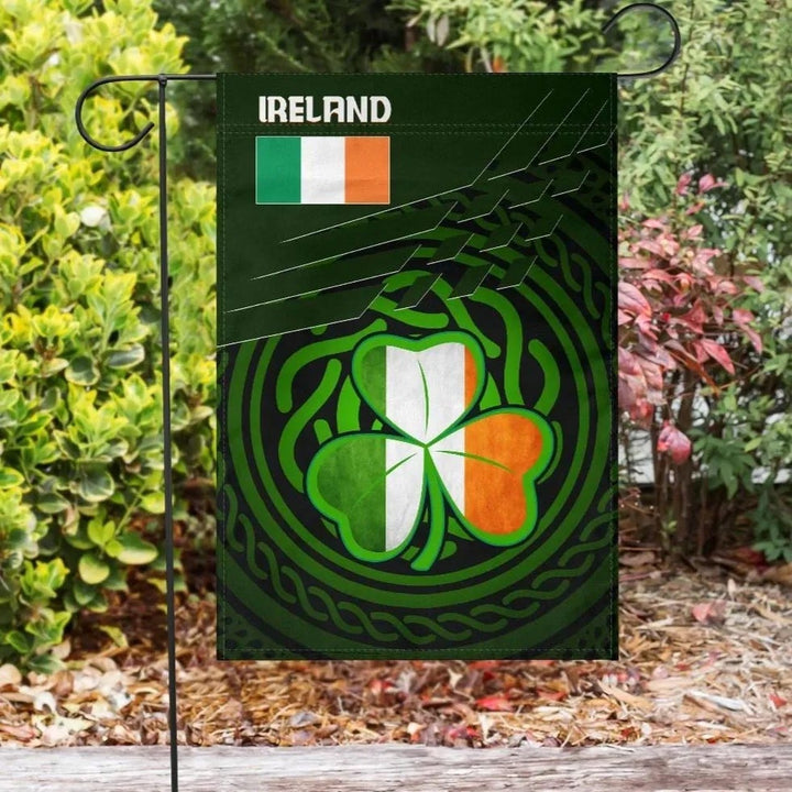 Ireland Flag - Ireland Symbol With Celtic Patterns