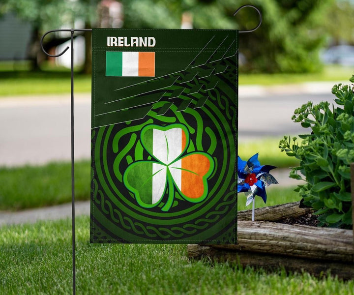 Ireland Flag - Ireland Symbol With Celtic Patterns