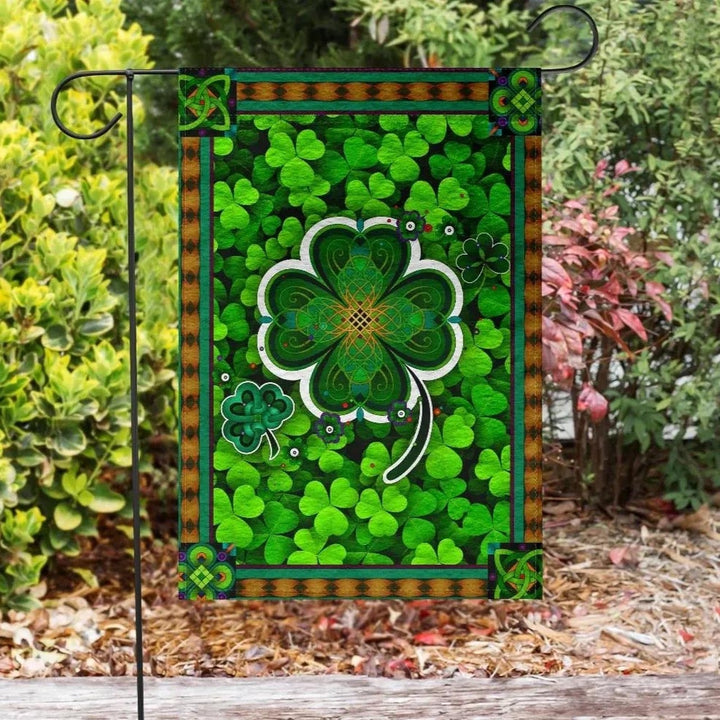 Ireland Celtic Flag - Irish Shamrock