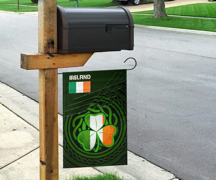 Ireland Flag - Ireland Symbol With Celtic Patterns