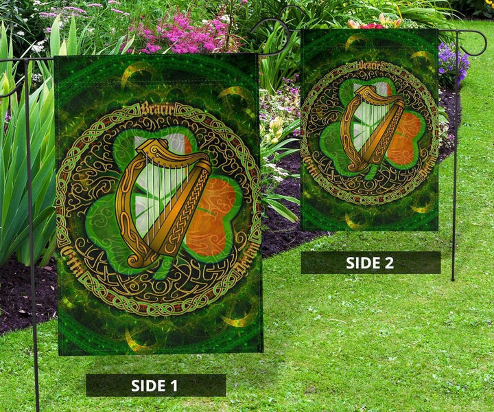 Ireland Celtic Flag - Ireland Coat Of Arms With Celtic Tree