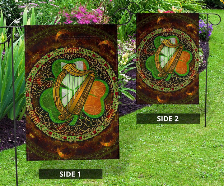 Ireland Celtic Flag - Ireland Coat Of Arms With Celtic Tree