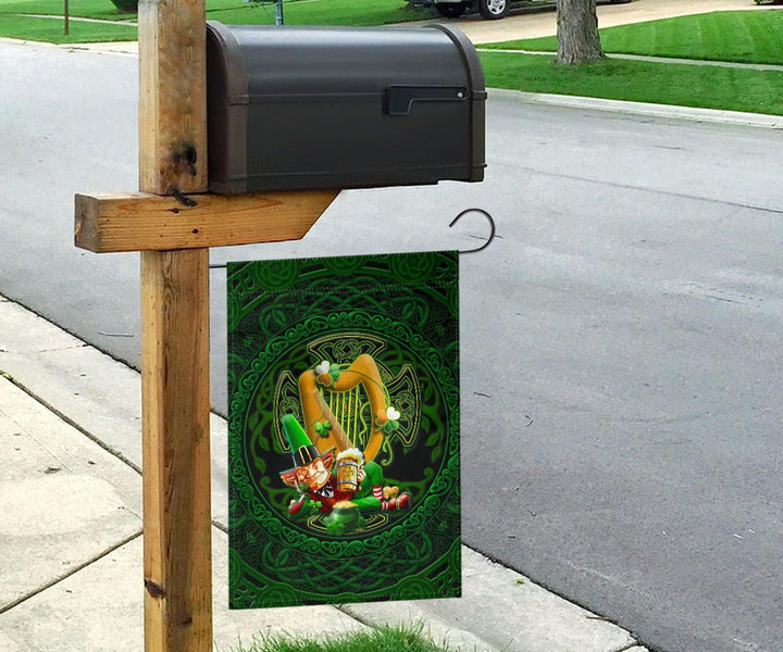 Irish Leprechaun St. Patrick's Day Flag - Ireland's Trickster Fairies