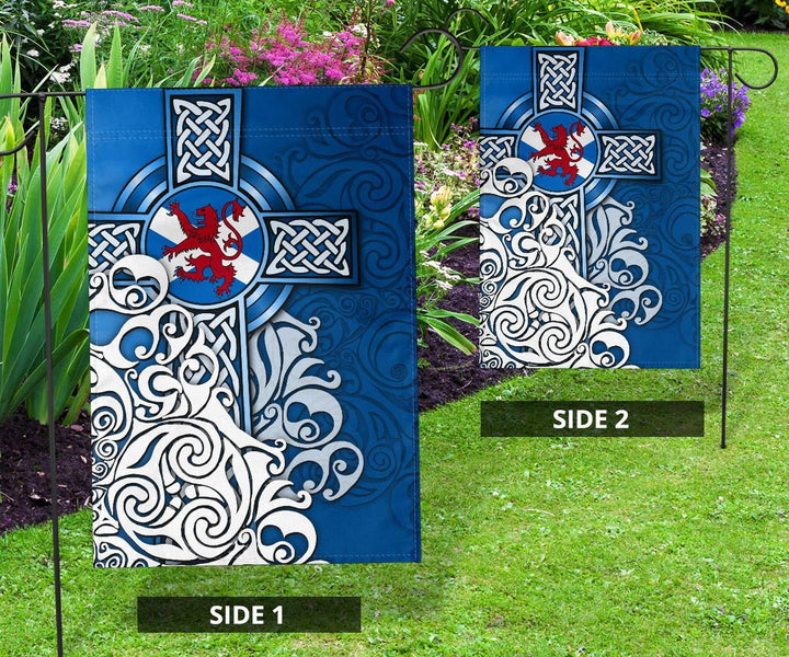 Scotland Celtic Flag - Scottish Flag and Lion