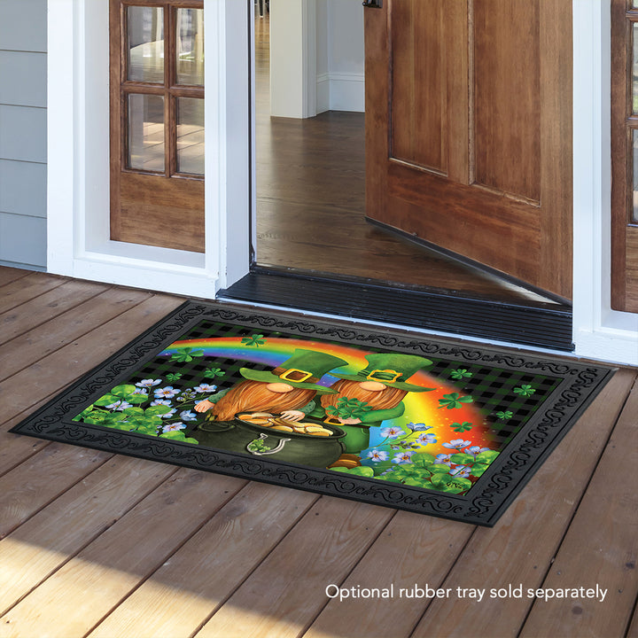 Irish Gnomes St. Patrick's Day Doormat