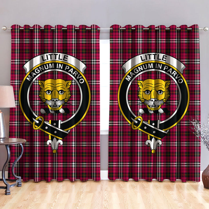 Little Clan Badge Tartan Classic Window Curtain