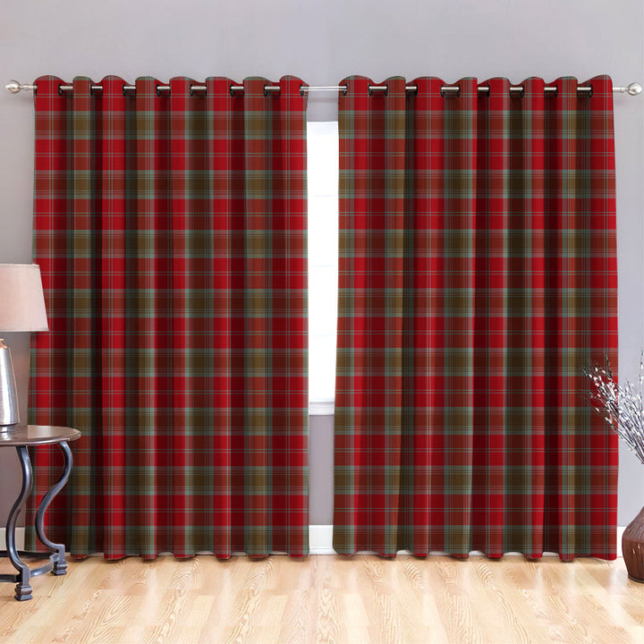 Lindsay Weathered Tartan Classic Window Curtain