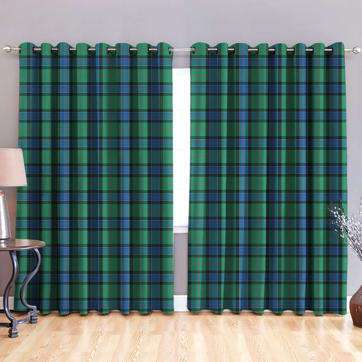 Sinclair Hunting Ancient Tartan Classic Window Curtain