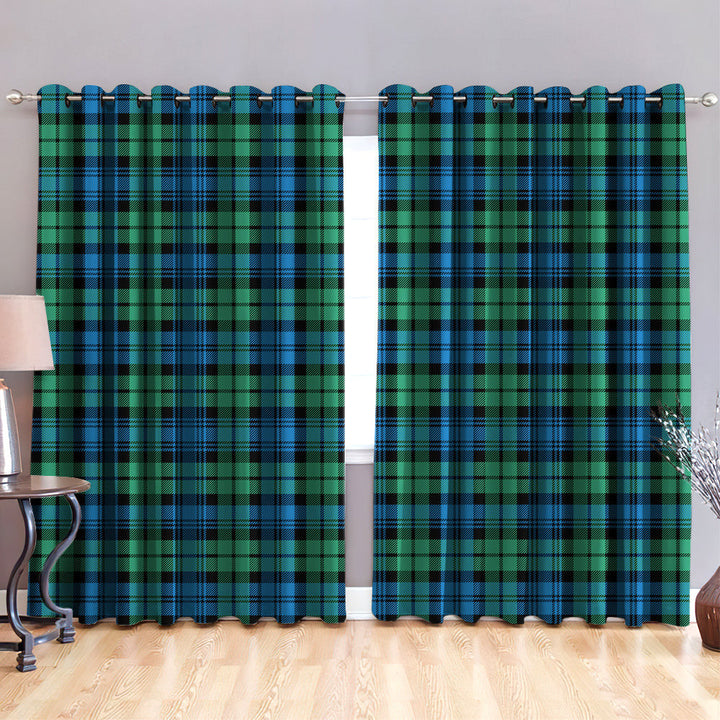 Campbell Ancient 01 Tartan Classic Window Curtain