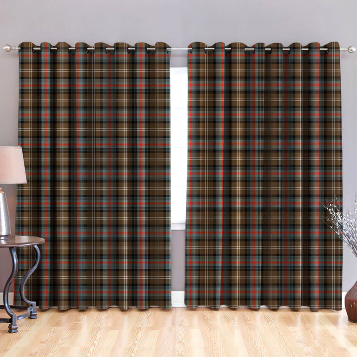 Sutherland Weathered Tartan Classic Window Curtain