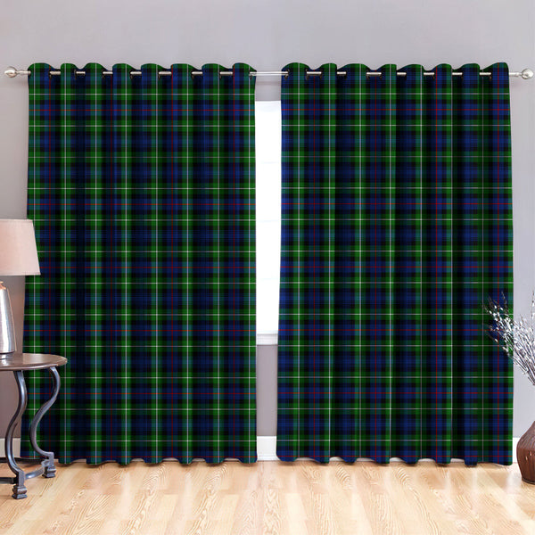 MacKenzie Modern Tartan Classic Window Curtain