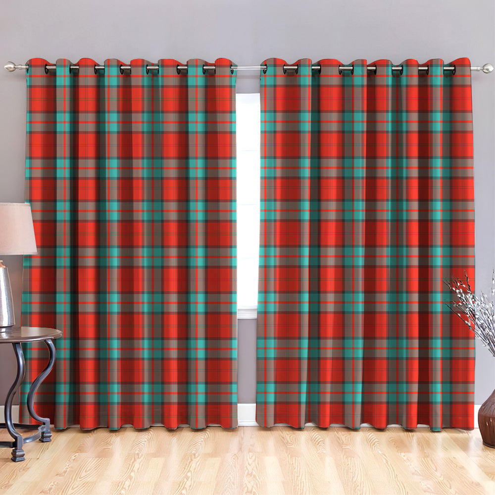 Tertan Window Dunbar Ancient Tartan Classic Window Curtain | Celticprime.com ...